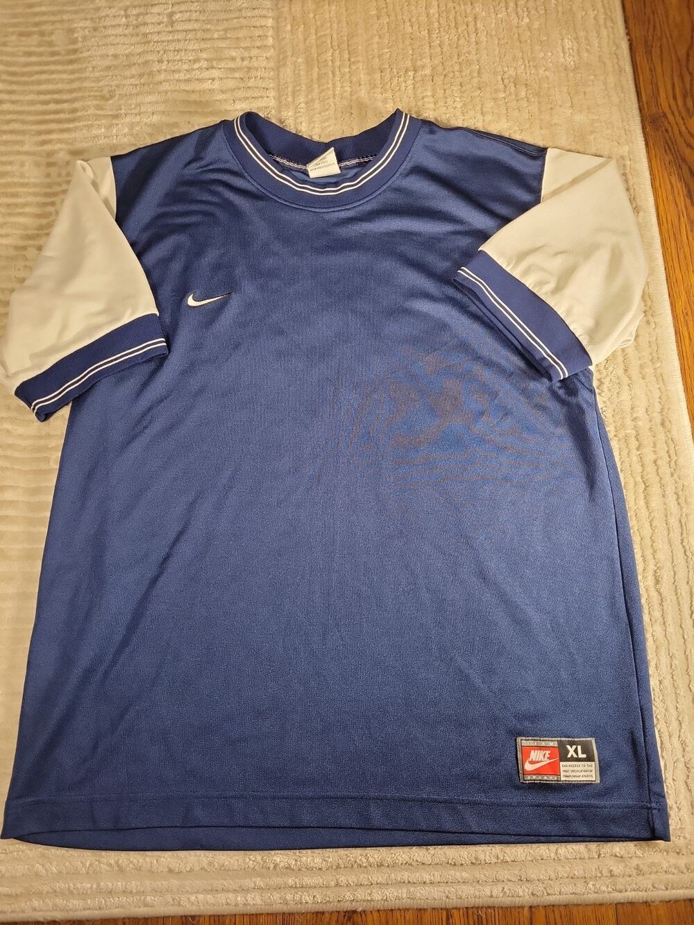 Nike Jersey Mens Size XL Adult Shirt Short-sleeved Shirt Top Extra-large